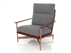 Club chair (Wine red)