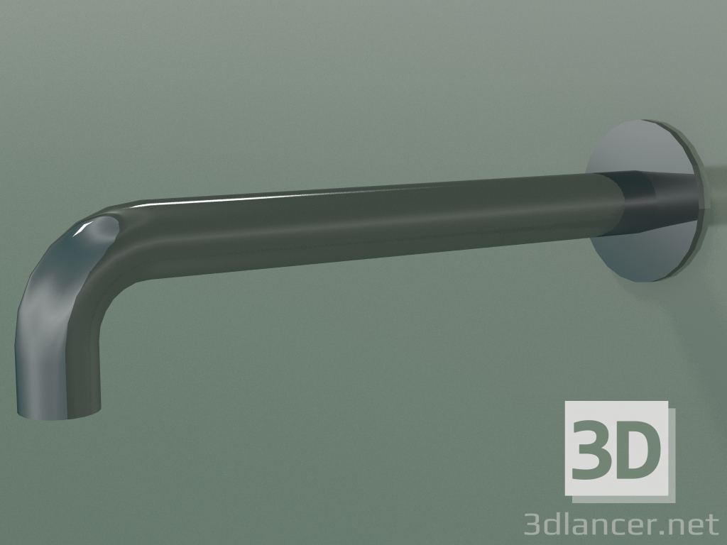 3D modeli Duş kolu 241 mm (27409330) - önizleme