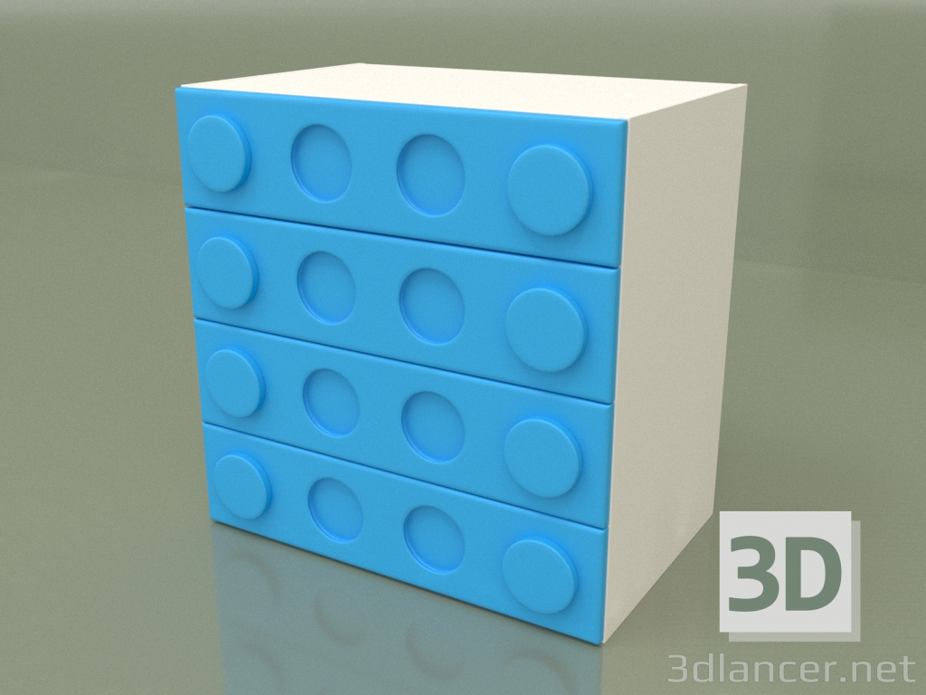 3D modeli Çekmeceli (Topaz) - önizleme
