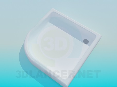 3d model Shower tray - preview