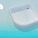 3D modeli Duş teknesi - önizleme