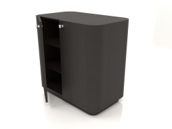 Mueble TM 031 (entreabierto) (660x400x650, madera marrón oscuro)