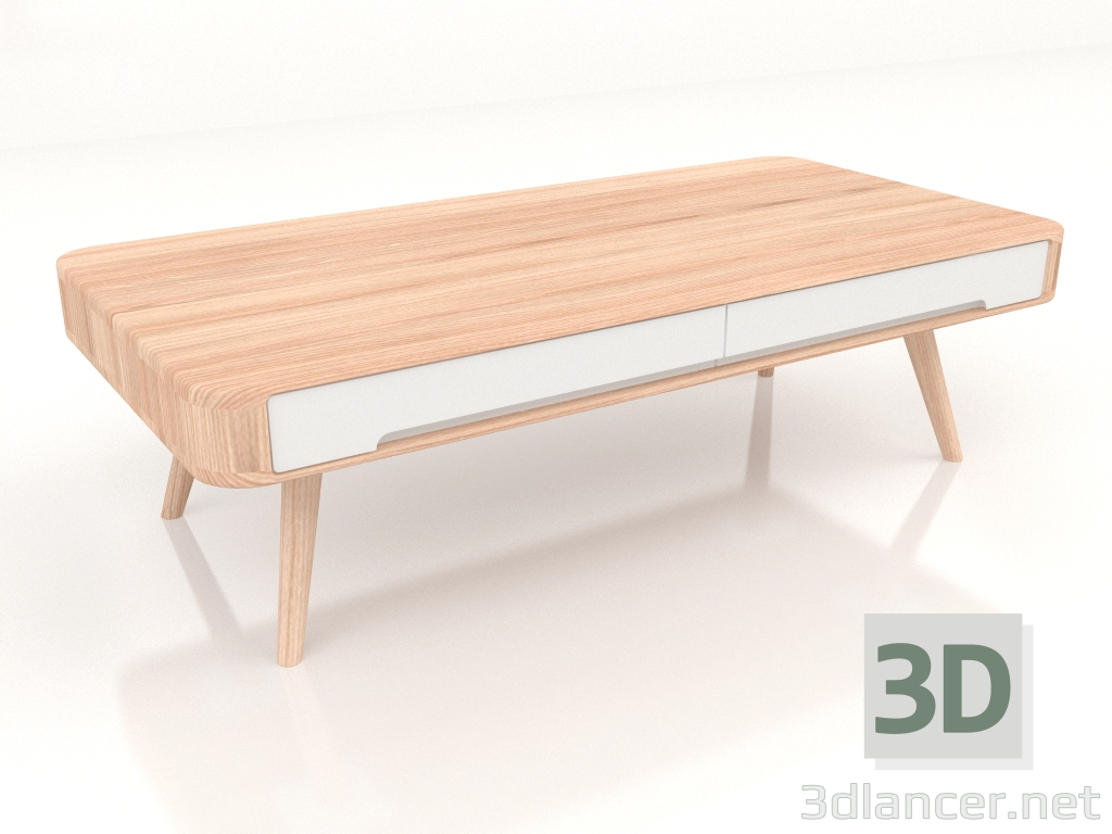 modello 3D Tavolino Ena 120X60 - anteprima