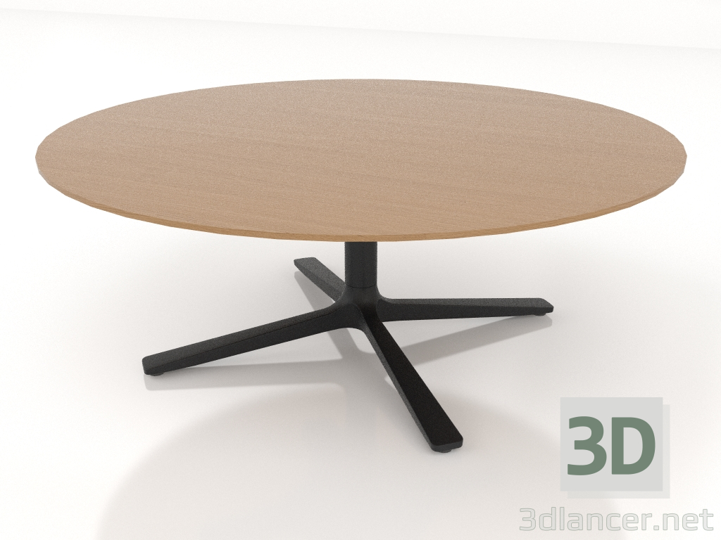 3d model La mesa es baja d90 h34. - vista previa