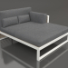 3d model XL modular sofa, section 2 right, high back (Agate gray) - preview