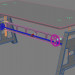 modello 3D di Regolabile tavolo gordons comprare - rendering