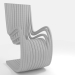 3d model designer chair - preview