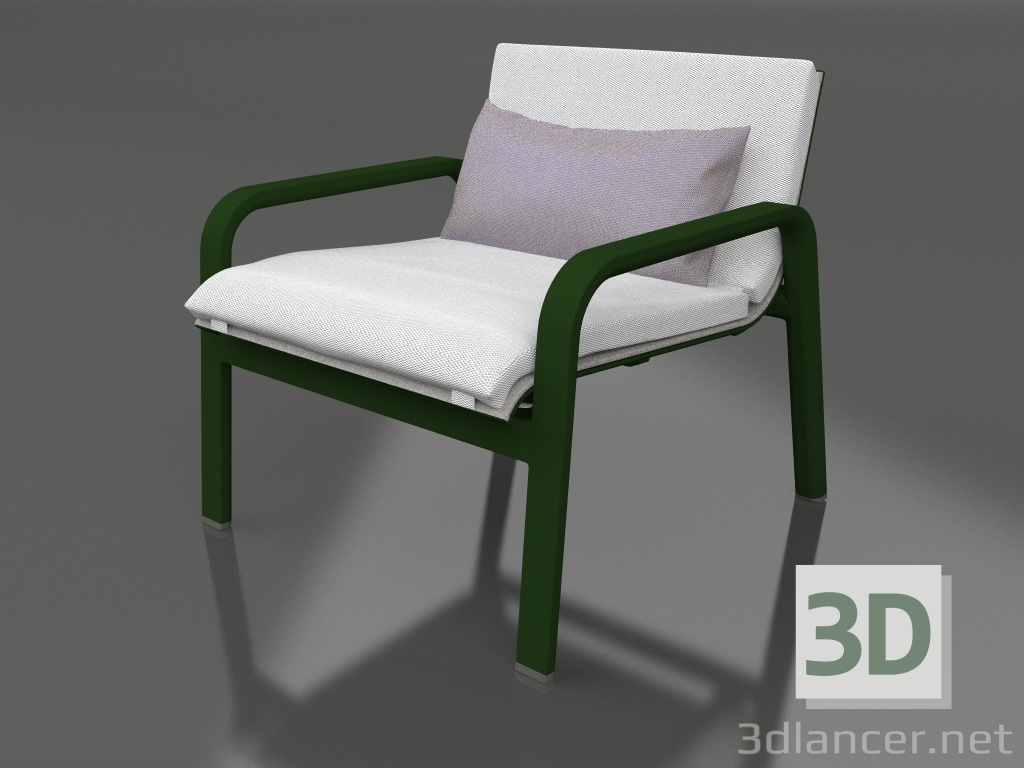 3D modeli Koltuk (Şişe yeşili) - önizleme