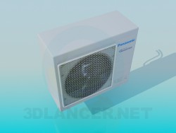 Panasonic Klima açık birim