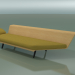 3D Modell Angular Lounge Module 4423 (90 ° links, natürliche Eiche) - Vorschau