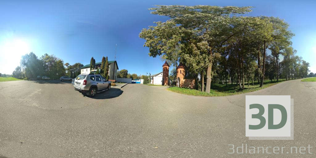 hdr panorama shot buy texture for 3d max