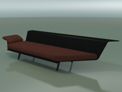 Angular Lounge Module 4423 (90 ° Left, Black)