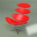 3d model Armchair Corona (red) - preview