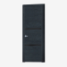 3d model Interroom door (36.30 black) - preview