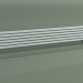 modello 3D Radiatore orizzontale RETTA (6 sezioni 2000 mm 60x30, bianco lucido) - anteprima