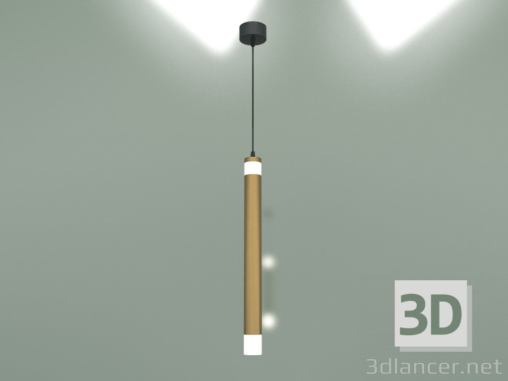 3d модель Підвісний світильник 50133-1 LED (бронза) – превью