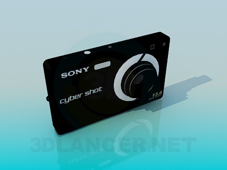 modello 3D Fotocamera SONY - anteprima