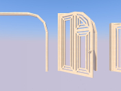 Arch and doors