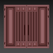 3d Gate black loft 01 model buy - render