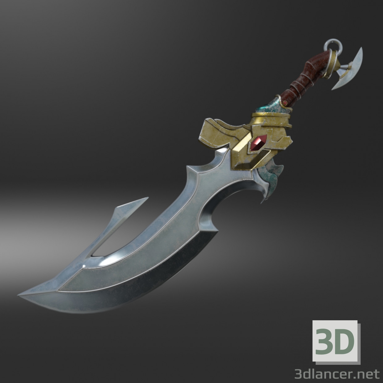 modello 3D di Fantasy Spada 4 comprare - rendering