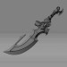 3d Sword of Fantasy 4 model buy - render