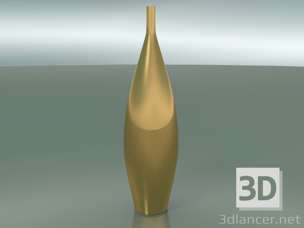 modèle 3D Vase Zoe (Or) - preview