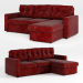 Esquina del sofá de Dinamarca 3D modelo Compro - render