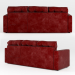 3d Denmark sofa corner model buy - render