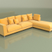 3d model Corner sofa Como - preview