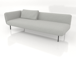 Módulo final sofá 225 izquierdo (opción 2)