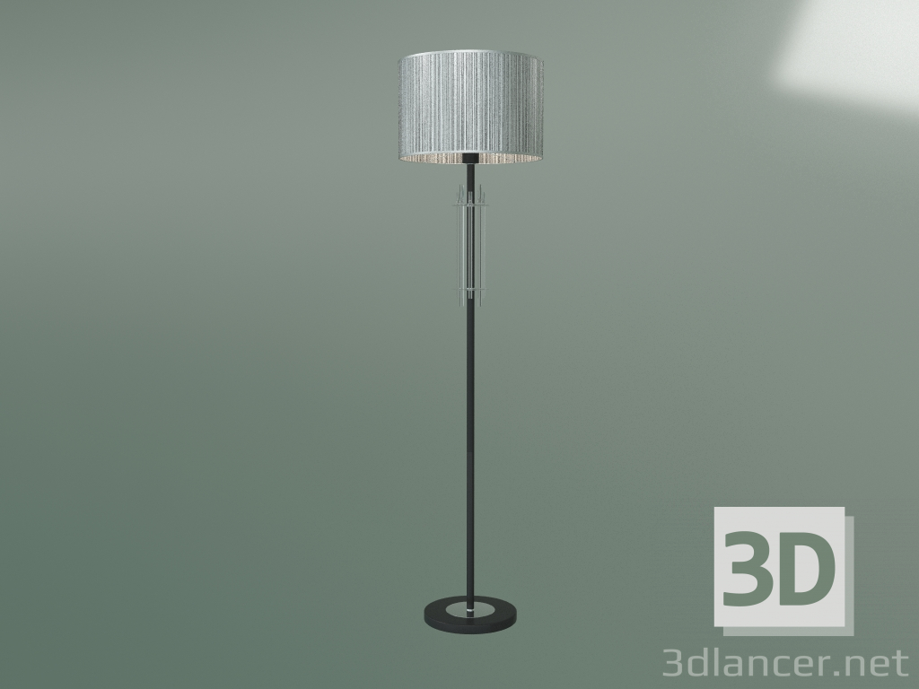 3D modeli Zemin lambası 01062-1 (krom) - önizleme
