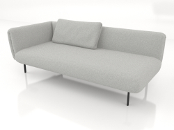 Módulo sofá extremo 190 izquierdo (opción 2)