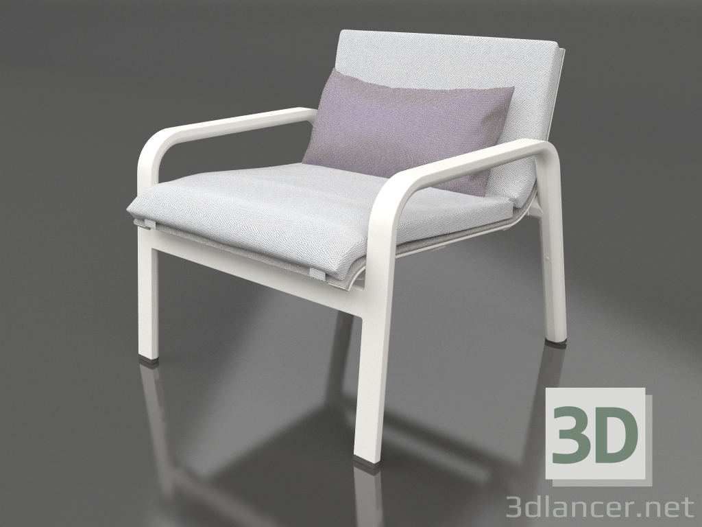3D Modell Sessel (Achatgrau) - Vorschau