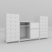 3d Wine cabinet model buy - render