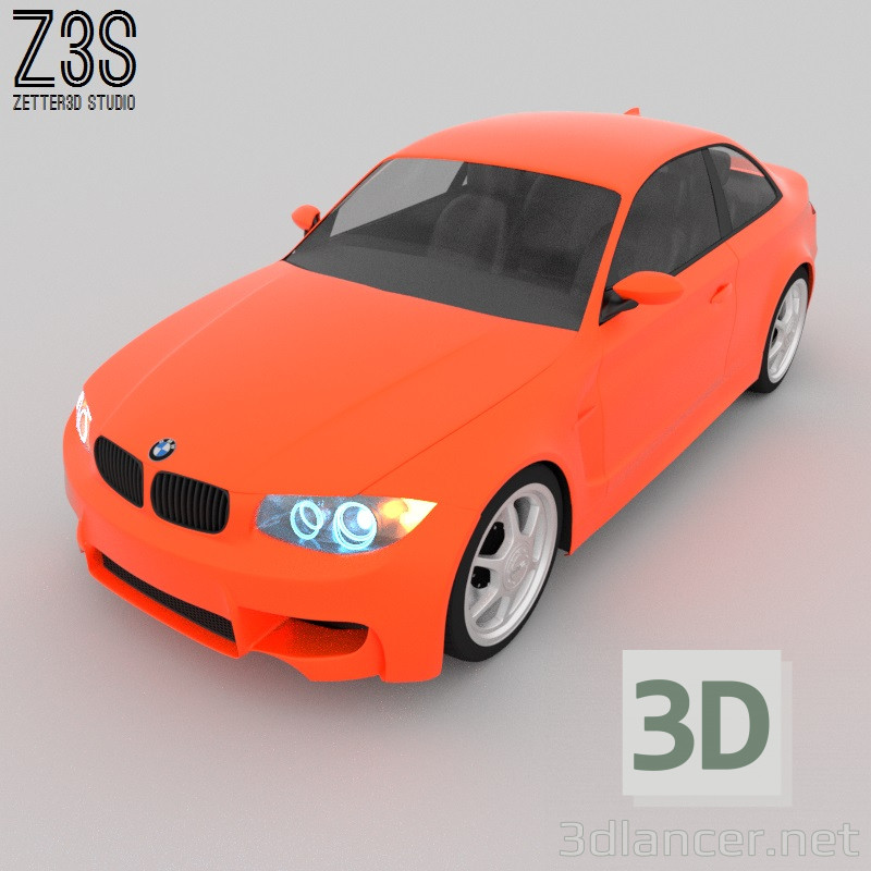 modèle 3D de BMW M1 COUPE acheter - rendu