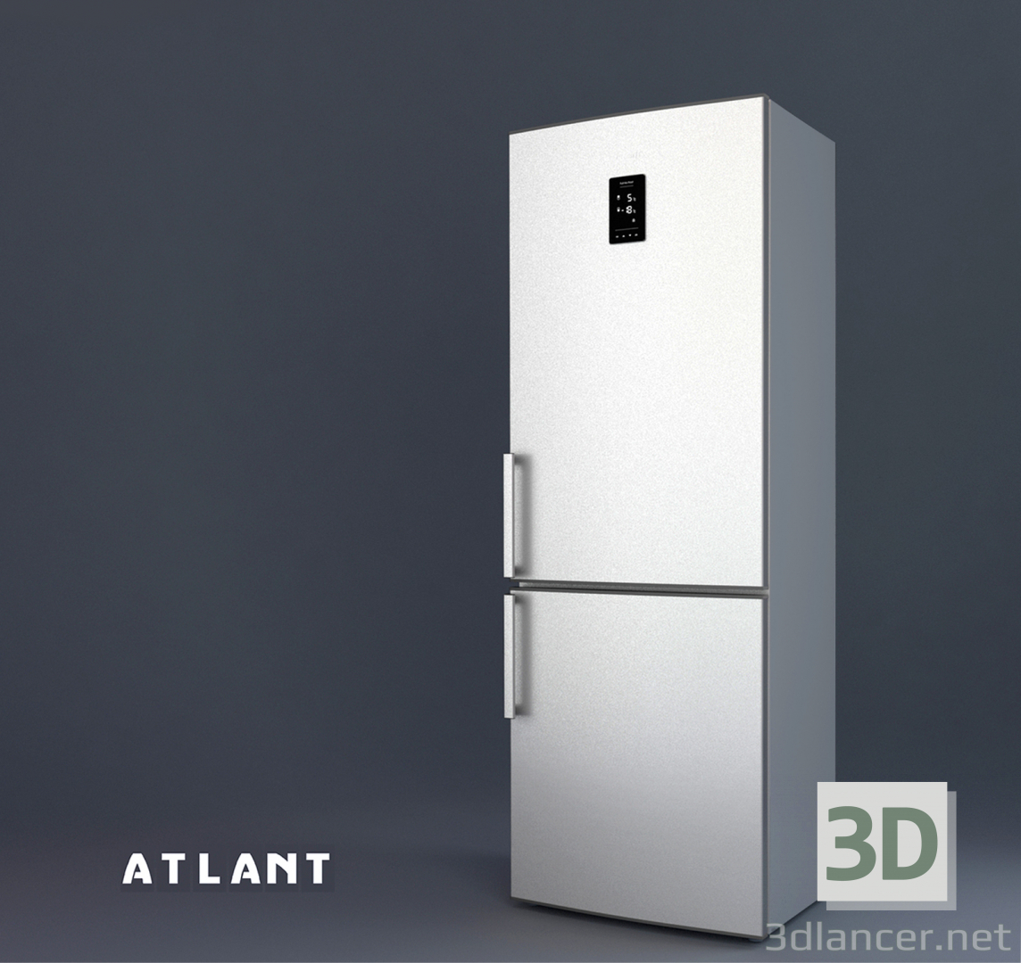 modèle 3D Réfrigérateur ATLANT ХМ 4524ND - preview