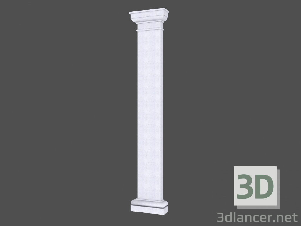 modello 3D Pilaster (P24T) - anteprima