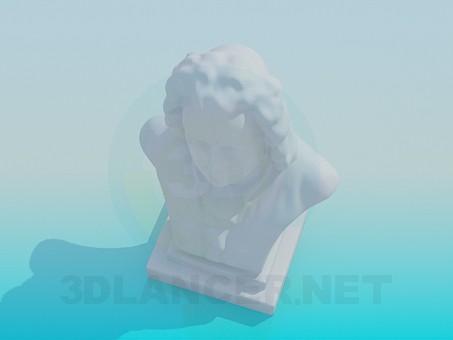 3d model Bust - preview