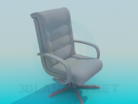 3D modeli Patronun koltuk - önizleme