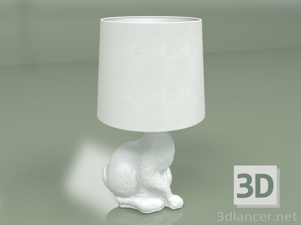 3d model Lámpara de mesa Wonderland (blanco) - vista previa