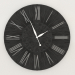 3d model Wall clock TWINKLE (black) - preview