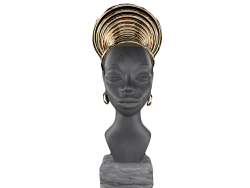 Bust of an African girl