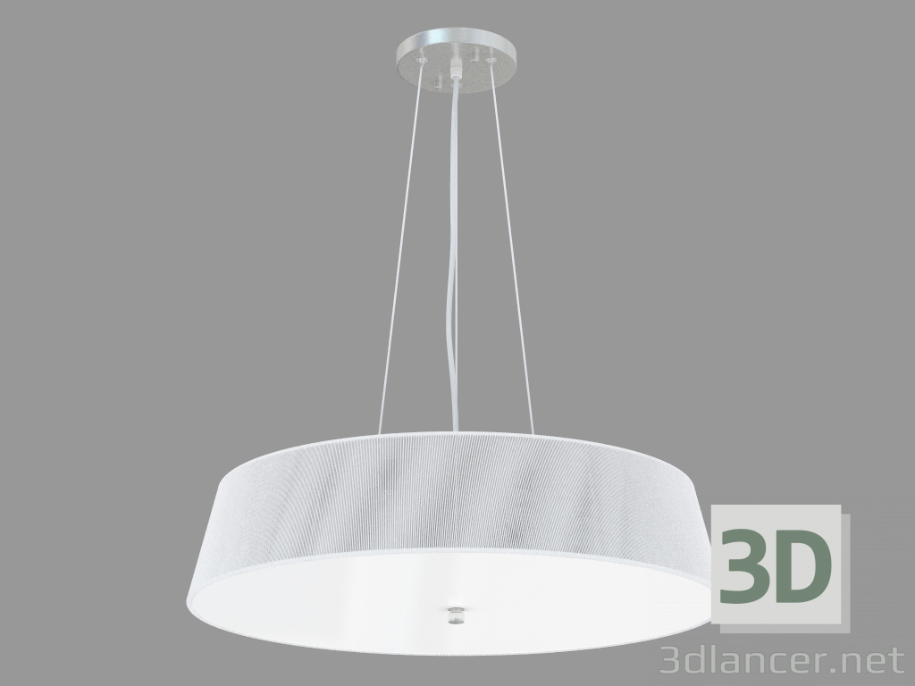 3d model Lámpara de techo (S111012 6white) - vista previa