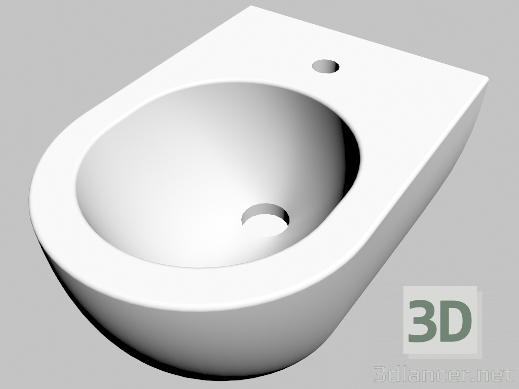 modello 3D Bidet Peonia (CDE 6BPW) - anteprima