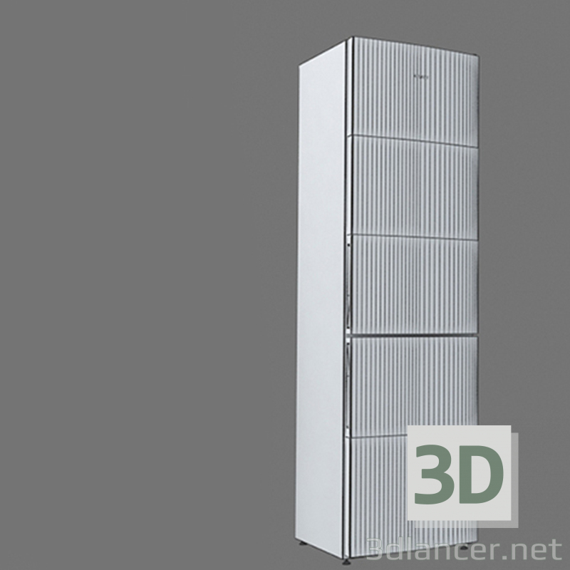 modello 3D Nuovo modello di frigorifero ATLANT 2018 ХМ-4624 - anteprima