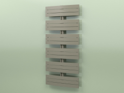 Heated towel rail - Apolima (1730 x 800, RAL - 7013)