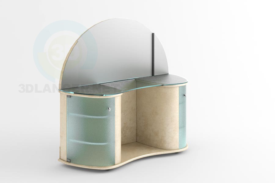 3D Modell Tisch-Ätna - Vorschau
