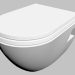 3D Modell Toilettenschüssel Peonia (CDE 6WPW) - Vorschau