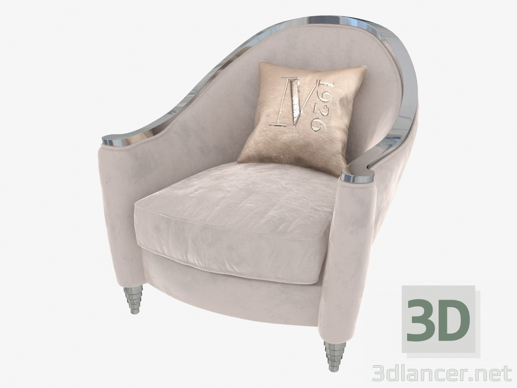 3D Modell La Perla Sessel - Vorschau