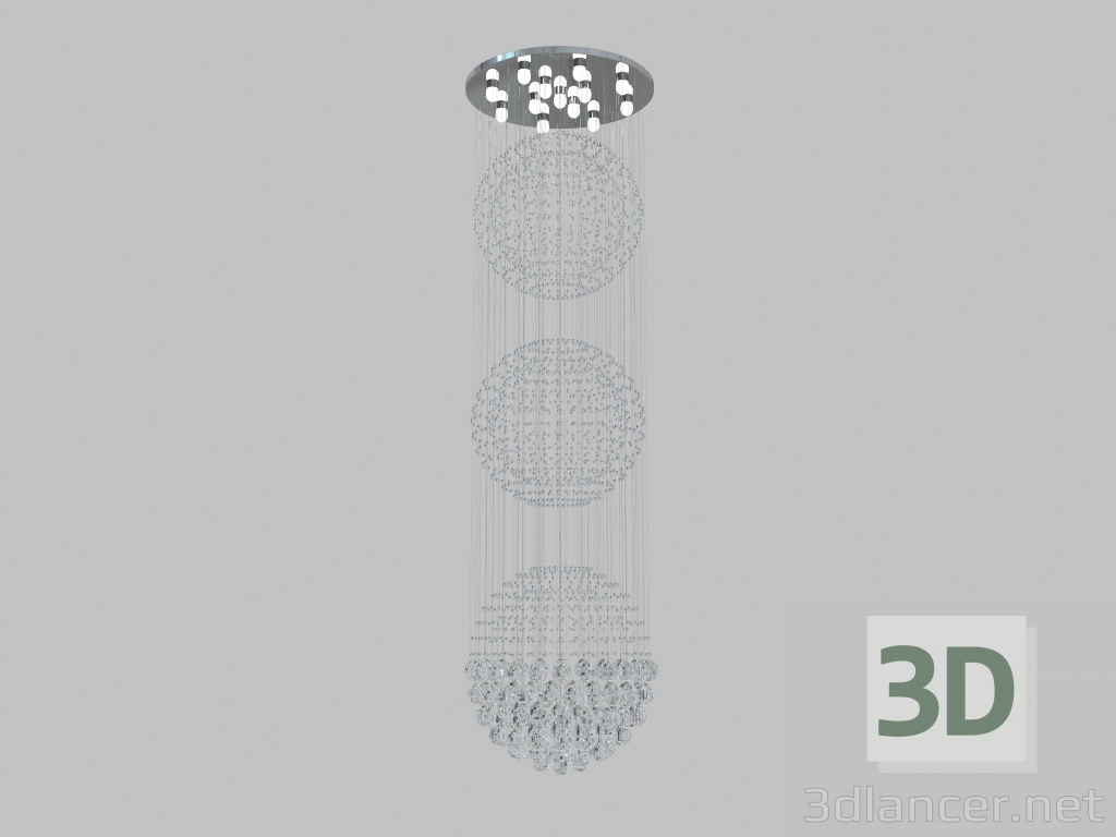 3D Modell Deckenleuchte (8113-300) - Vorschau